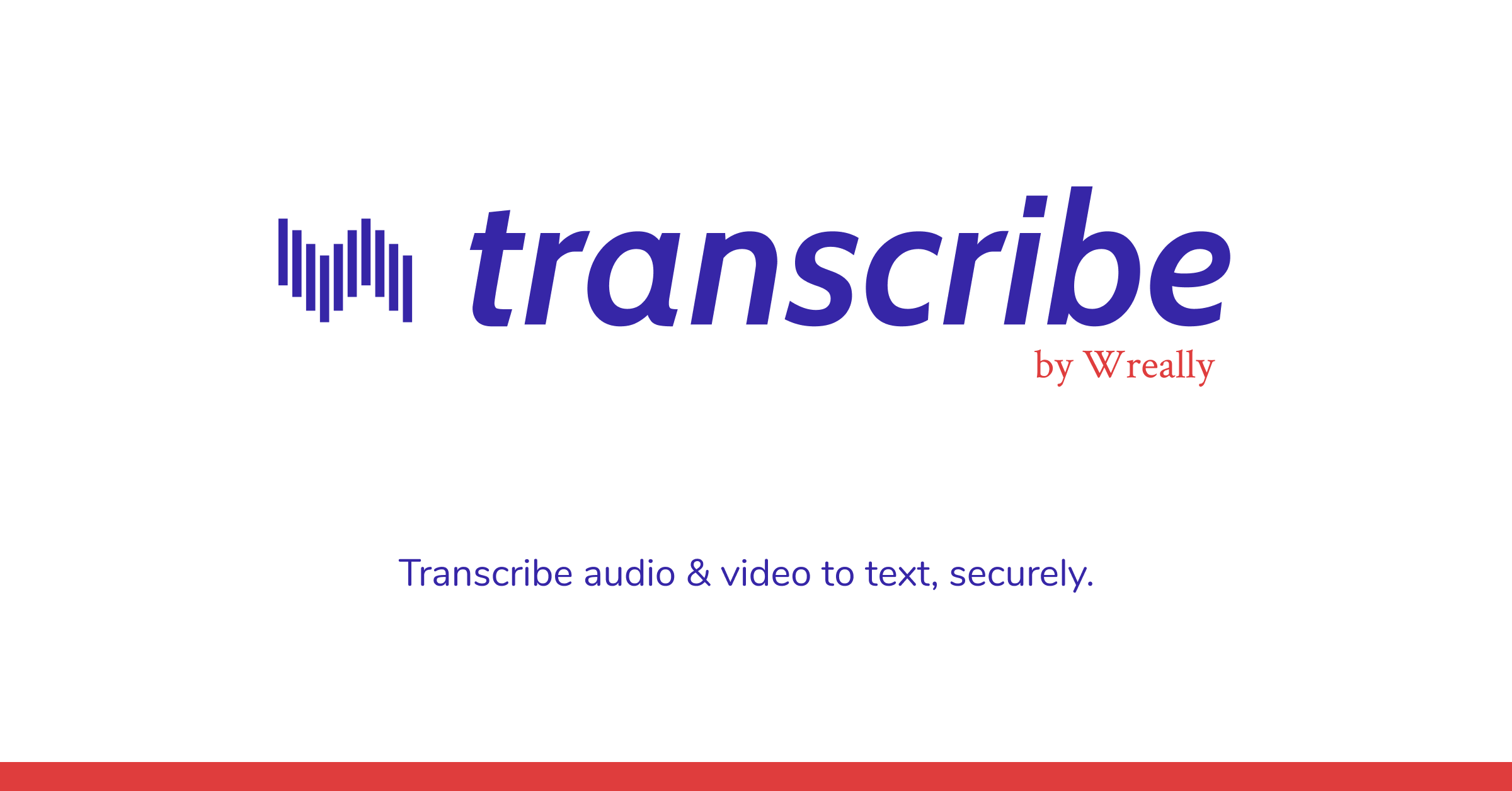 speech to text transcriber